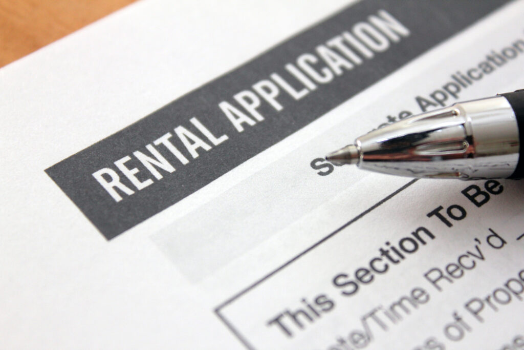 rental application paperwork concept rental application paperwork concept