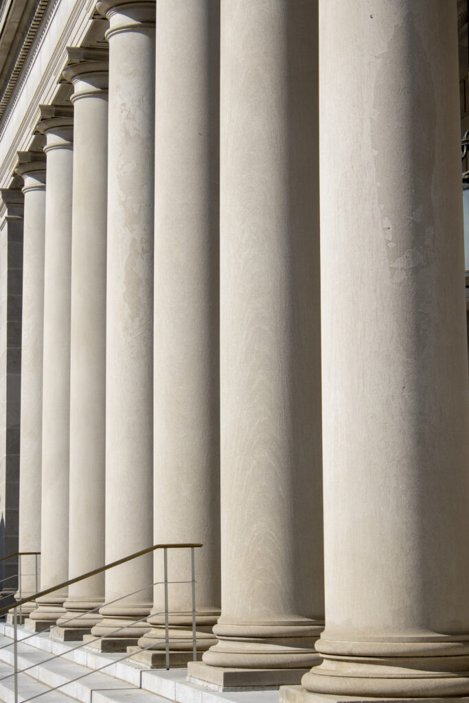 Architectural Columns Abstracted