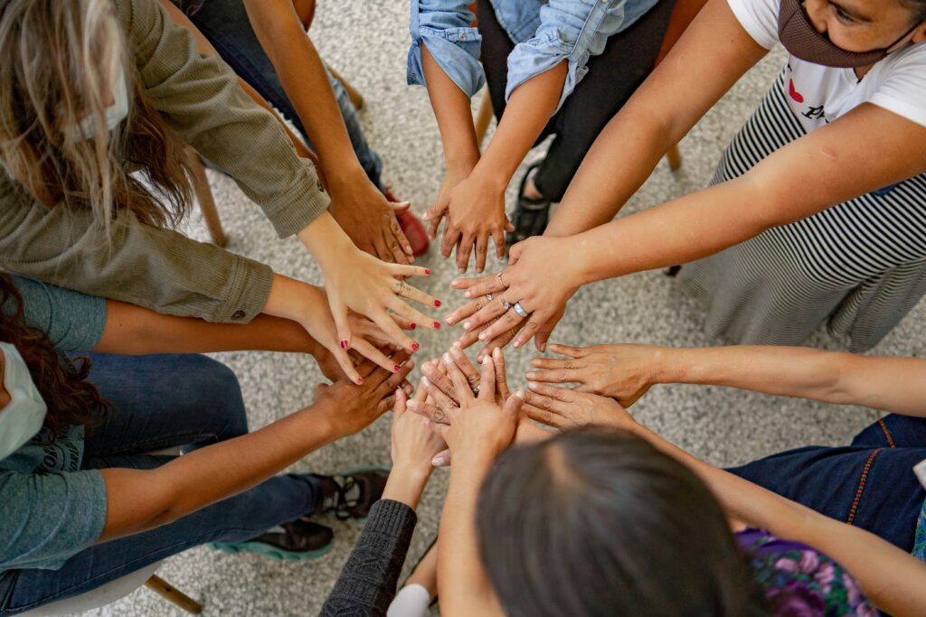 nonprofit teamwork concept