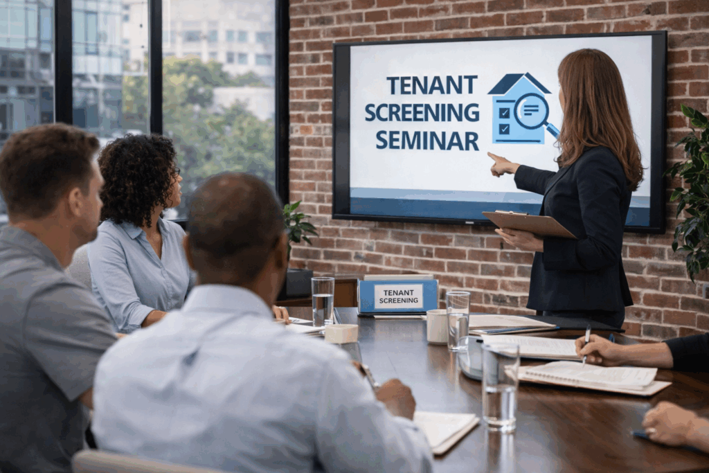 tenant screening seminar in action tenant screening seminar in action